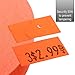 Price Marking Labels for Monarch 1131 Pricing Gun Sticker Adhesive - Free Ink Roll - Made in the USA - 8 Sleeves (160,000 labels), Fluorescent Red