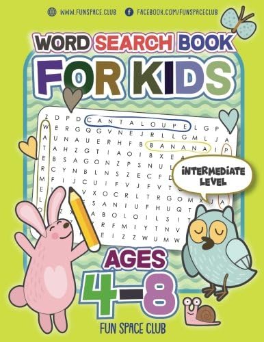 Word Search Books for Kids Ages 4-8: Circle a Word Puzzle Books Word Search for Kids Ages 4-8 Grade Level Preschool, Kindergarten - 3: Volume 1 (Word ... words puzzles!! Kids Activity books Ages 4-8)