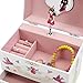 Jewelkeeper - Musical Jewellery Box, Unicorn and Enchanted Princess, with 2 Storage Drawers - Melody Dance of the Sweet Fairy
