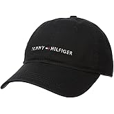 Tommy Hilfiger Mens Cotton Logo Adjustable Baseball Cap
