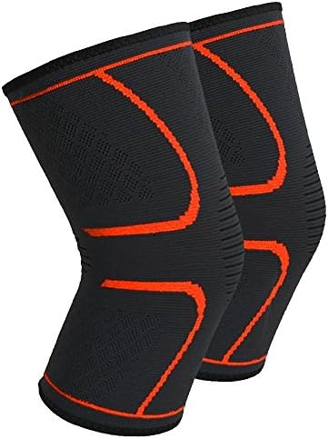 Ultimate Compression Health Knee Sleeve, Anti Slip Silicone, Flexible for Knee Pain, Support, Joint Pain Relief, Arthritis and Injury Recovery (Small/Medium)