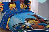 The Lego Movie Emmet Twin Sheet and Comforter Set