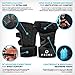 PRIM8 Workout Gloves with Wrist Support for Gym Workouts, Pull Ups, Cross Training, Weightlifting, Calisthenics, WOD, Exercise - Silicone Padding -Great Hand Grip & No Calluses (Black, M)