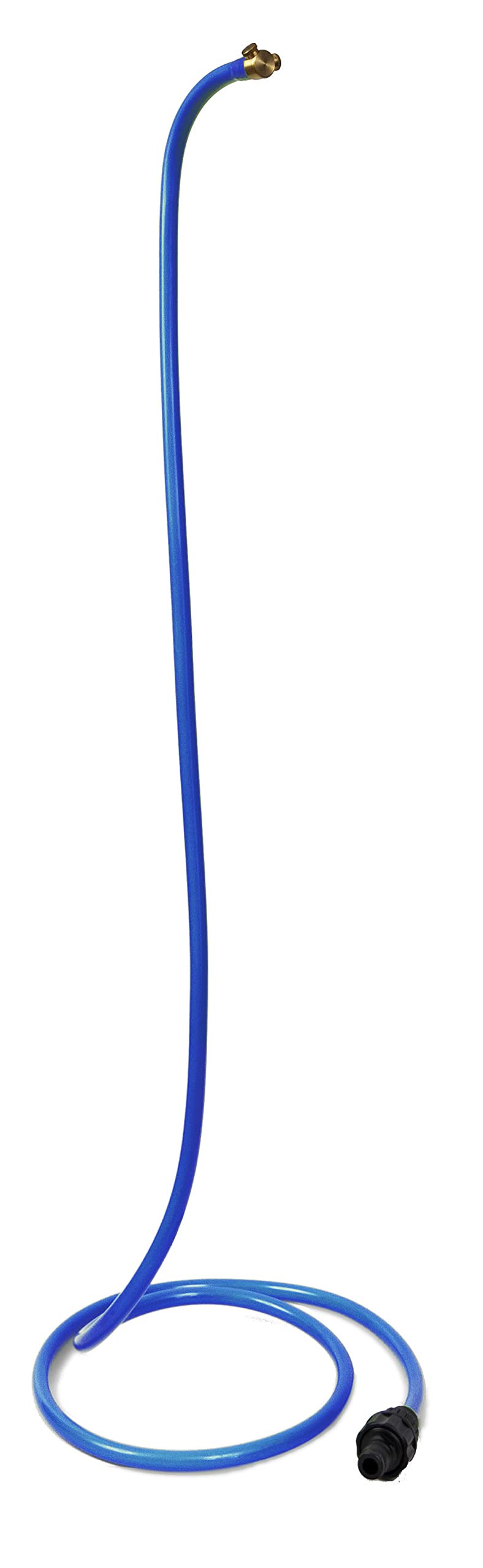 O'FRESH Cobra Misting System with Memory Foam for Garden & Patio - Outdoor Misting Device with 2 Brass Nozzles - 2 Meters - Blue