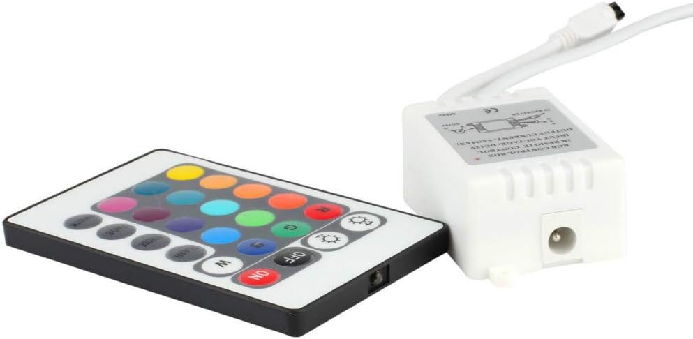 VIPMOON 24-Key IR Wireless Remote LED Controller with 4 Pin IR Receiver - Image 4