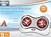 HoMedics Shiatsu Foot Massager with Heat 4 Rotational Heads, 10 Massage Nodes, Therapeutic Kneading & Rolling Warming Massage