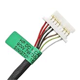 Zahara DC in Power Jack &amp; Cable Plug for HP 17-by 17-BY0063CL 90W X360 | M6-W -P M6-AQ -AR 14M-BA 15-AU M3-U 799735-F51 L22528-001 799735-S51 799735-F51 799735-Y51