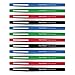 Paper Mate Flair Felt Tip Pens, 0.7mm, Medium Point, 12-Count (Assorted Business Colors)