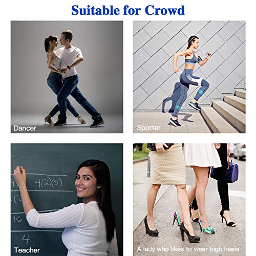 BAYCHEER Silicone Gel Heel Cups,Shoe Inserts for Plantar Fasciitis, Heel Spurs & Heel Pain Foot Care