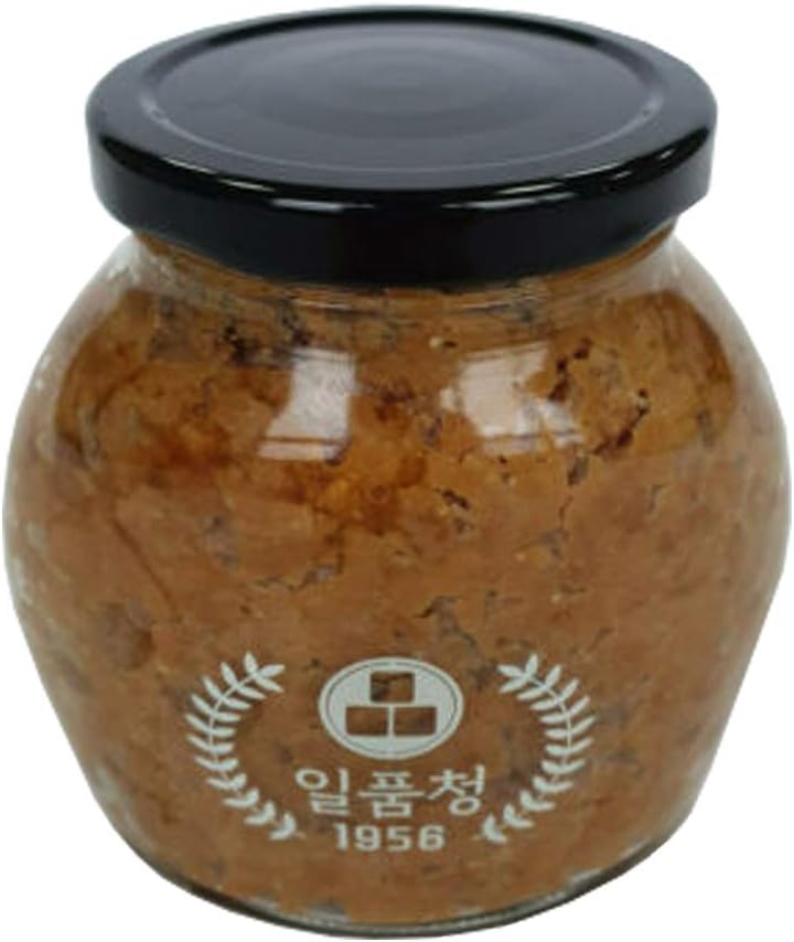 Korean Premium Grain Soybean Paste Doenjang ์๊ฐฑ์ด์ฝฉ ๋์ฅ 500g/ 900g ILPUMCHEONG Since 1956 (1.1 lb (500g))