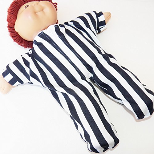 Pajamas 'Liam in Blue Stripes' handmade Cabbage Patch KIDS 16 inch Doll Clothes