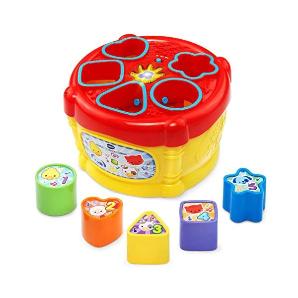 VTech-Sort-and-Discover-Drum-Musical-Toy-with-Learning-Games-Interactive-Toy-Suitable-for-Boys-and-Girls-Aged-12-Months-Over VTech Sort and Discover Drum, Musical Toy with Learning Games, Interactive Toy Suitable for Boys and Girls Aged 12…