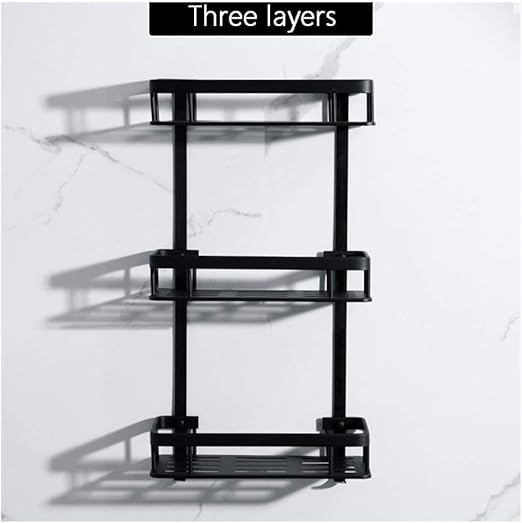 Amazon Com Huizwj Bathroom Corner Shelf Bathroom Wall Mounted