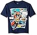 Power Rangers Little Boys Red Ranger Dino-Charge Short Sleeve Tee, Navy, Small/4