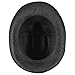 Funny Party Hats Black Fedora Gangster Hat Costume Accessory