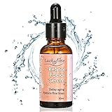 LuckyFine Retinol 2.5 Serum | Retinol Serum with Hyaluronic Acid + Vitamin C,Best Treatment for Acne and Acne Scars, Pigmentation, Fine Lines, Wrinkles and Dark Circles - 30ml (1 fl.oz)
