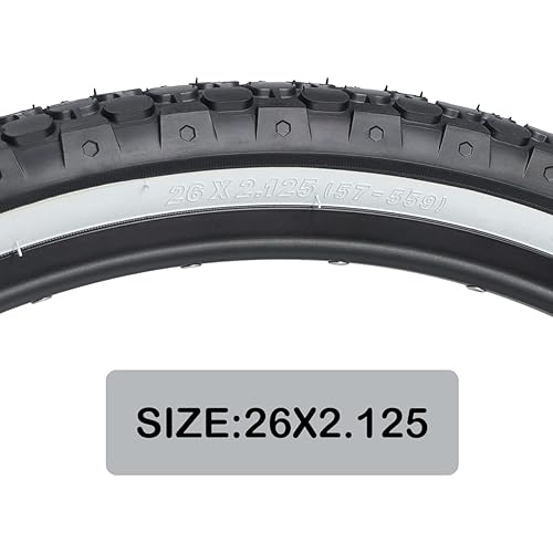 Hycline Bike Tire, 26x2.125 Folding Replacement Tire For Beach Cruiser - View #8
