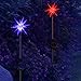 SolarDuke Solar Garden Decoration Star Stake Lights Color Channging Outdoor Lawn Yard Patio Decor
