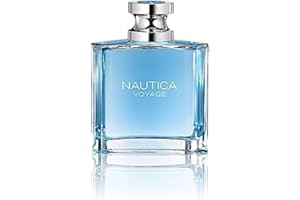 Nautica Voyage Eau De Toilette for Men - Fresh, Romantic, Fruity Scent - Woody, Aquatic Notes of Apple, Water Lotus, Cedarwoo