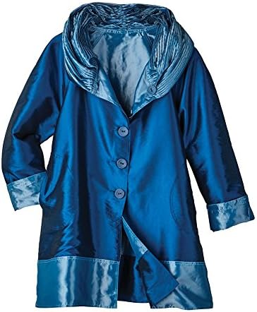 LINDI Womens Reversible Rain Coat 