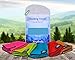 Youphoria Outdoors Cooling Towel, Cooling Towel for Hot Weather, Over Heating, Sports, Work, and Fatigue, Waterproof Carry Case Included - 1PK Red