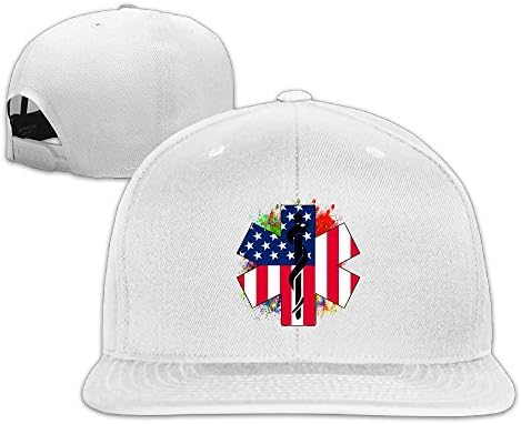 EMS USA Paramedic Baseball Cap Adjustable Trucker Hat Colorkey