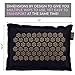 Acupressure Pillow - Acupuncture Pillow for Neck Pain Relief, Back Pain Relief and Stress Relief - Reflexology, Sciatica, Trigger Point, Massage Therapy - Organic Linen Cotton with Buckwheat Hull