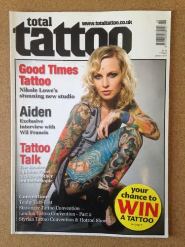 Magazine - TOTAL TATTOO Tattooing Body Art Jan 2010 Magazine – 1 Jan 2010