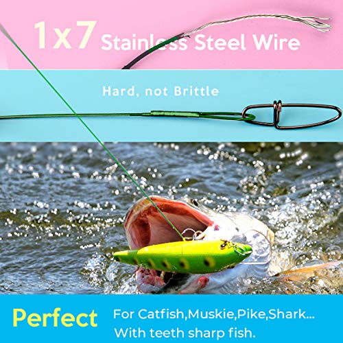 Fishing Leaders, Fishing Tackle, Fish Line, Stainless Steel Wire, Fish