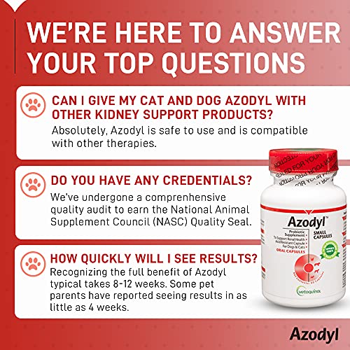 Vetoquinol Azodyl for Dogs and Cats, Helps Support Normal Kidney