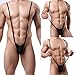 Love Secret Sexy Underwear Lingerie Adjustable Strap Thongs Bodysuit Black