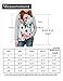 A Blues Man Womens Floral Print Long Striped Sleeve Casual Blouse T Shirt Tops