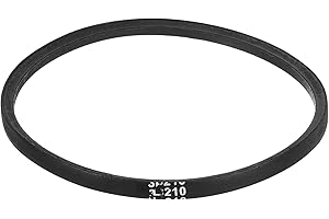 uxcell 3L210 Classic Wrapped Rubber V-Belt, 21"(533mm) Outside Circumference, 3L Profile V Belt 3/8" Width 7/32" Height