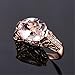 BEUU Gemstone Ring Rose Gold Rings For Women Jewelry Ring Women'S Fashion Gold Earring Silver Wedding All Sizes