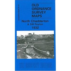 North Chadderton and SW Royton 1932: Lancashire Sheet 97.01 Landkaart – Gevouwen Kaart, 17 juli 2008