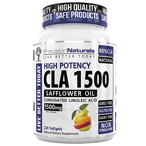 CLA Safflower Oil for Weight Loss, 1500/3000mg Conjugated Linoleic Acid Softgels/Pills Natural Best Fat Burner Diet Max Potency Supplement Pure Complex/Men/Women 17% More Potent Than CLA 1250 N