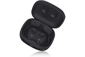 Oladance Open Ear Headphones Travel Charging Case - Extra 78.4 Hours Playtime with Built-in 2550mAh Large Capacity Battery, Protective Smart Case for Travel and Outdoor Activities- Black（No Earbuds）