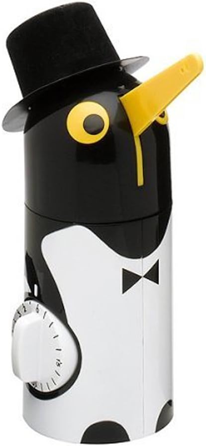 Küchenprofi Teebereiter, Silikon, schwarz/gelb, 7.5x14x20.5 cm