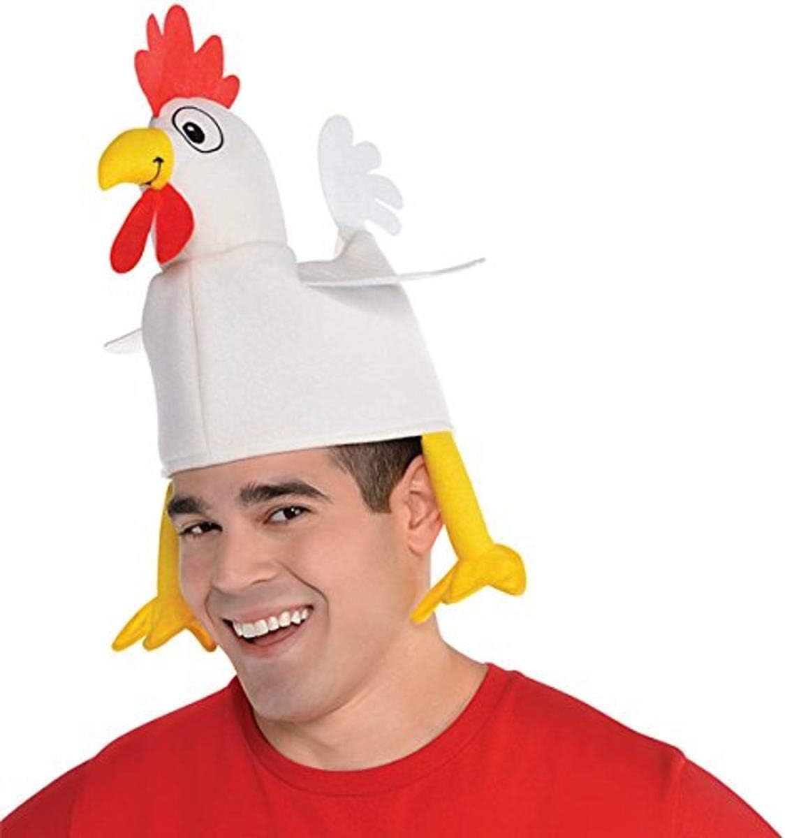 Amscan Chicken Hat Head Wear/Gear 