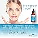 Eye Reboot Serum with 6% Caffeine, Hyaluronic Acid, Rosehip Oil, Retinol, Niacinamide & Folic Acid – Reduces Puffiness, Dark Circles, Crow Feet, Wrinkles and Fine Lines Around the Eyes – 1 oz / 30 mlthumb 1