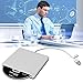 VersionTECH. USB External Slot-in Portable Ultra Slim DVD VCD CD RW Drive Burner Superdrive for Apple MacBook Pro Air iMac Laptop Notebook