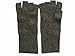 Feeling Pampered Chocolate Brown Pure 100% Cashmere Fingerless Half Finger Wrist Gloves