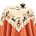 Collections Etc Cat and Pumpkins Halloween Table Linens, Square
