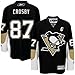 NHL Reebok Sidney Crosby Pittsburgh Penguins Youth Replica Jersey - Black (Large/X-Large)