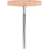 Guitar Reamer 5-10mm Tapered End Pin Hole Tool | Wood and stainless steel, for luthier repair and DIY setup, fits bridge pin and tuning peg holes, sleeve included