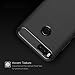 mylb Xiaomi Mi A1 case,with Xiaomi Mi A1 Screen Protector (2 in 1)[Scratch Resistant Anti-Fall] Fashion Soft TPU Shockproof Case with Xiaomi Mi A1 Glass Screen Protector (Black)