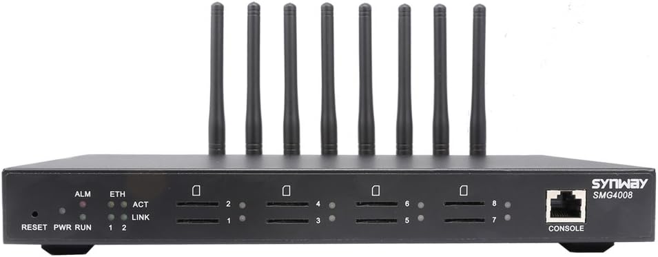 Synway SMG4004-4C CDMA 4 Port VoIP GoIP SMS SIP IAX2 Gateway IP Phone Adapter 4 Channel SIM Card Wireless Mobile Gateway