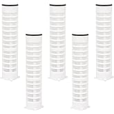 1-1/2" 100 Mesh Spin Down Filter Screen for Rusco &amp; Vu-Flow Filtration | 5Pcs FS1 1/2-100 Water Filter Replacement Element Effectively Filters Sand &amp; Silt, FS1-1/2-Re Well &amp; Irrigation Filter Screen