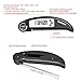 Tensun Instant Read Meat Thermometer Food Cooking Thermometer with LCD Screen Extra Long Probe for BBQ, Meat, Candy, Milk and Bath Water