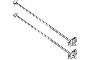 ARONOVA 304 Stainless Steel Battery Hold Down Bolt Compatible with Select Dodge Dakota,Durango,Ram 1500,Ram 2500,Ram 3500 Models(2 Pack)